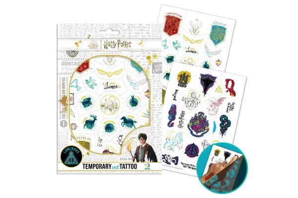 Набір дитячих тимчасових татуювань "Harry Potter" Символи 200505 DoDo купити
