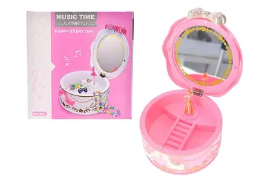 Музична скринька з дзеркалом в коробці 9216 купити