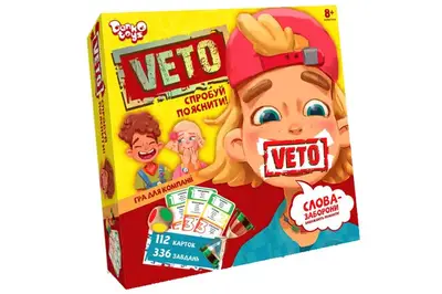 Настільна гра VETO-01-01U "VETO" DANKO купити