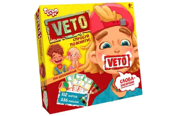 Настільна гра VETO-01-01U "VETO" DANKO купити