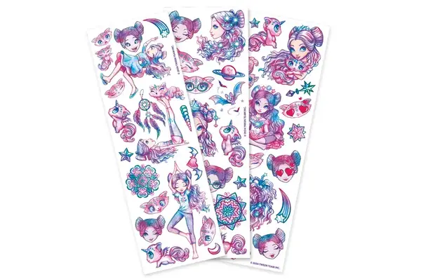 Набір тимчасових татуювань NEBULOUS STARS – БОДІ-АРТ: ЗІРКОВІ МАЛЮНКИ (в асорт.) 11458 купити недорого в Україні, фото 4