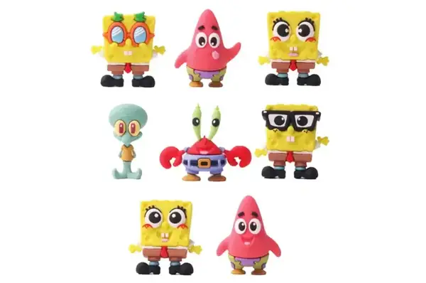 Фігурка-сюрприз SP007 серії "Buddies 3D" - Губка Боб COOL THINGS купити недорого в Україні, фото 3