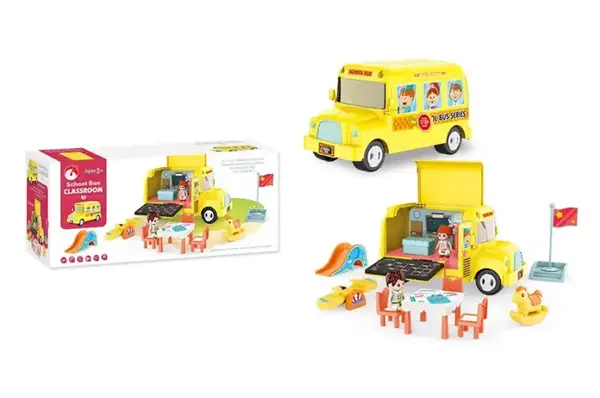 Автобус з набором в коробці G0031 р.32,5*11,9*13,8см купити