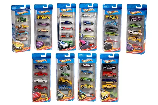 Набір металевих машин 1806 5 шт Hot Wheels купити