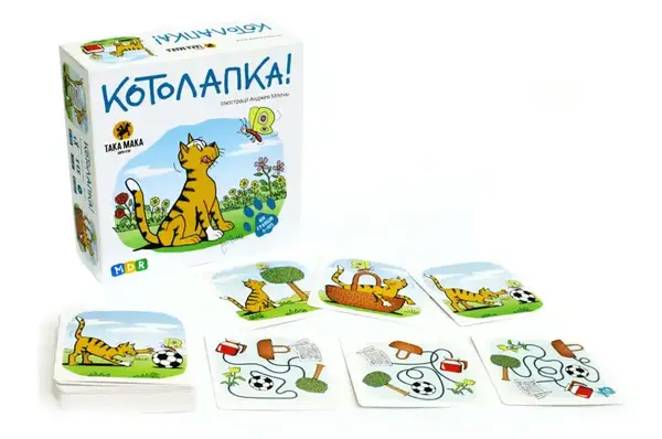 Настільна гра "Котолапка" 100001-UA ТАКА МАКА купити недорого в Україні, фото 2