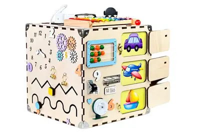 Бізікуб Без фарби 200002 30х30х30 см купити