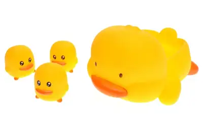 Набір пікалок 613 "Каченята" 4 шт. в сітці YG Toys купити