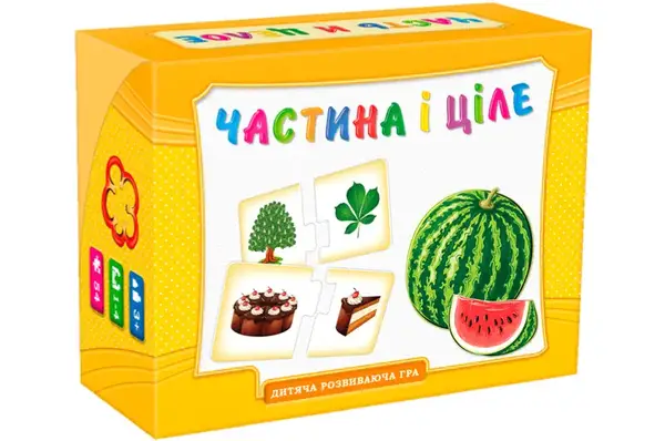 Розвиваючі пазли "Частина і ціле" ARTOS купити