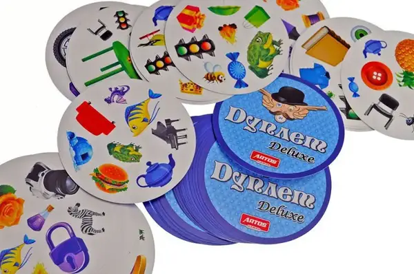 Настільна гра "Дуплет Deluxe" в жерстяній банці ARTOS купити недорого в Україні, фото 3