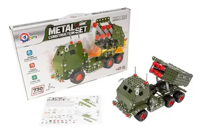 Конструктор металевий 8355 “Himars” 730 дет. ТЕХНОК купити
