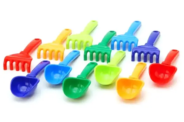 Пісочний набір "Лілія" №5 (лопатка і граблі) 1074 Colorplast купити