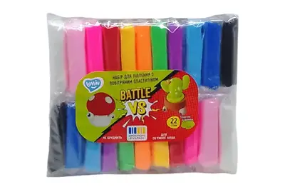 Набір для ліплення з легким пластиліном 70188-01 "Батл 11vs11" LOVIN купити