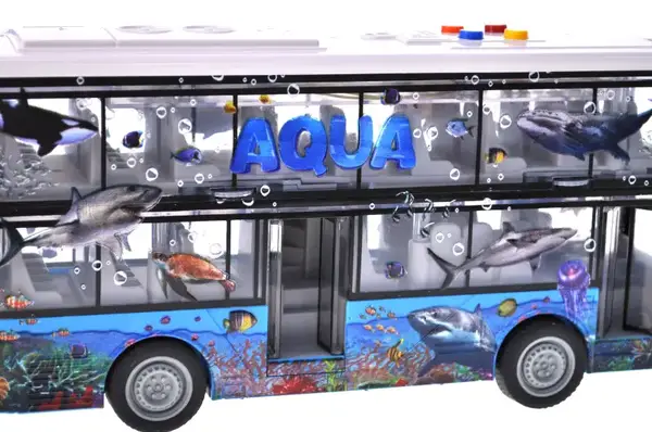 Автобус інерційний JS123-C озвучений, зі світлом, в коробці р.33x9,5x16,5 см YG Toys купити недорого в Україні, фото 6