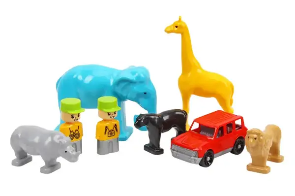 Конструктор блочний 1119 “Wild Land” 160елм. в коробці ТЕХНОК купити недорого в Україні, фото 4