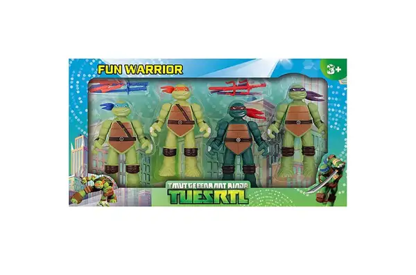 Герої Ніндзя A2-1, 4 героя у наборі, короб.30*4*16 см купити