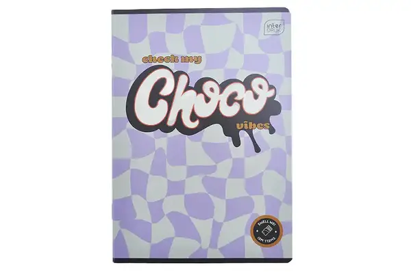 Зошит ароматизований CHOCOLATE 326799 А5 60 арк. клітинка євро-формат купити