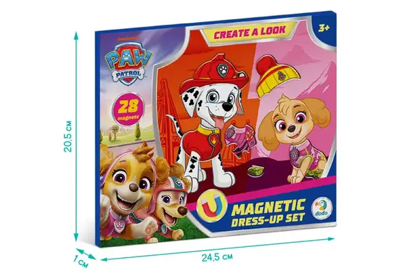 Магнітна гра 200699 "Одягалка Щенячий патруль. Маршал і Скай" DoDo купити недорого в Україні, фото 5