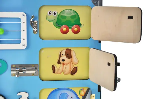 Бізікуб Блакитний 200092 30х30х30 см купити недорого в Україні, фото 6