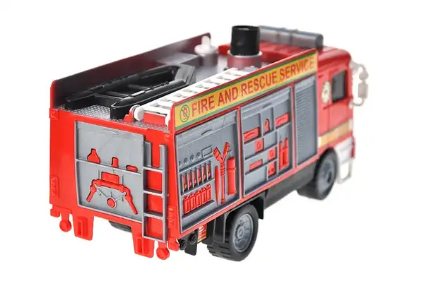 Пожежна машина 119 батарейка, світло, мильні бульбашки, р-р18,5*9*12, коробка 33,5*11*16см купити недорого в Україні, фото 5