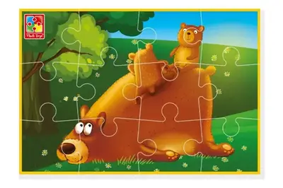 Пазли фомові "Ведмежата" VT1103-98 VladiToys купити