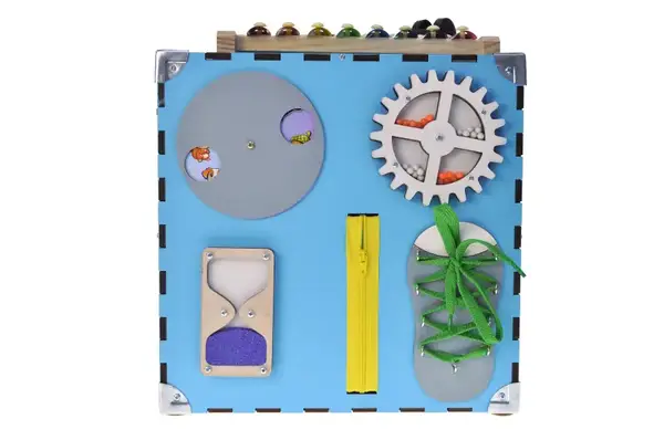 Бізікуб Блакитний 200092 30х30х30 см купити недорого в Україні, фото 9