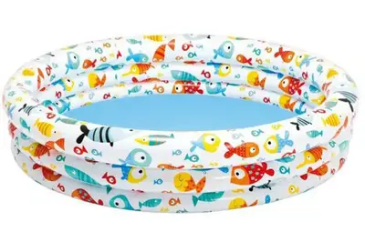 Басейн INTEX "Ананаси" "Тропічні рибки" 3 секціі в кульку 59431 р. 132*28см купити