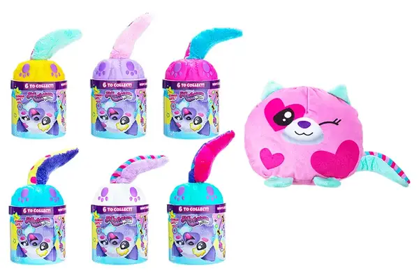 М’яка іграшка MISFITTENS W4 – КОТИК У БАНЦІ (міні в асорт.) 03948(W4) купити