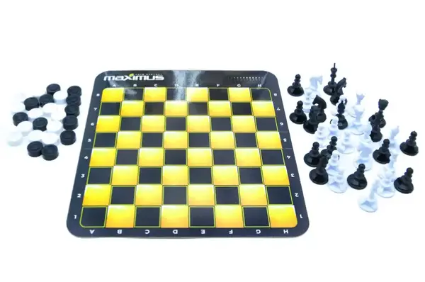 Набір "Шахи + шашки" в кульку 5446 Maximus купити недорого в Україні, фото 2