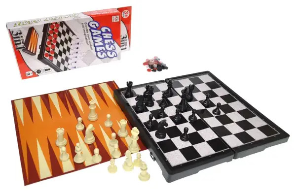 Шахи 3в1 в коробці 841-2A1 р. 29*12,4*3,4 см купити