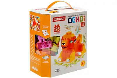Конструктор "Денді 3" в коробці 126дет Юніка купити
