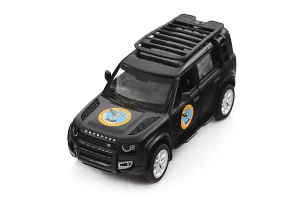 Машина 250364M "LAND ROVER DEFENDER 110 Шеврони Героїв ГУР МО" TECHNODRIVE купити недорого в Україні, фото 6