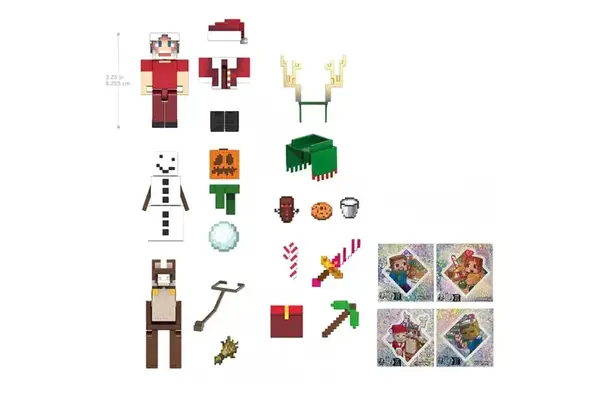 Адвент-календар HXM86 Minecraft купити недорого в Україні, фото 5