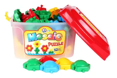 Мозаїка 3619 "Бджілка" 52 дет. 60 мм ТЕХНОК купити