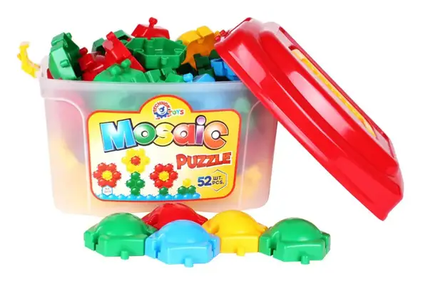 Мозаїка 3619 "Бджілка" 52 дет. 60 мм ТЕХНОК купити