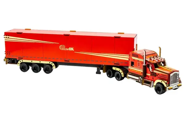 Конструктор Puz-00952 "Wood Truck", дерев'яний PuzzleOk купити недорого в Україні, фото 4