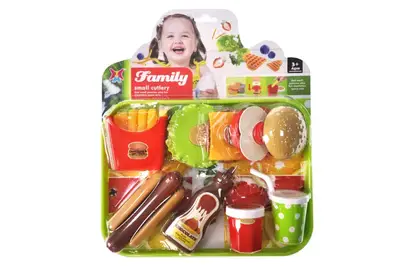 Набір продуктів XJ326H-10 на липучках, на блістері р.35x20x4,5 см YG Toys купити