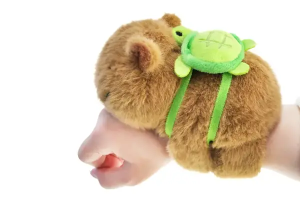 М'яка іграшка на руку з музикою 986/0035 Капібара 18*23см купити недорого в Україні, фото 2