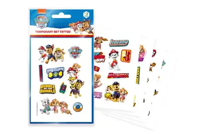 Набір дитячих тимчасових татуювань "Щенячий патруль" 200435 DoDo купити