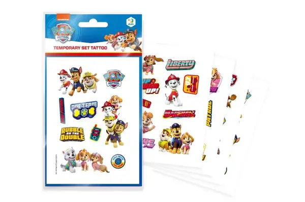 Набір дитячих тимчасових татуювань "Щенячий патруль" 200435 DoDo купити