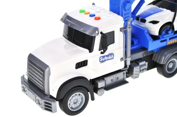 Евакуатор інерційний S977-28A, озвучений, зі світлом, в коробці р.38,5x13x20,5см YG Toys купити недорого в Україні, фото 2