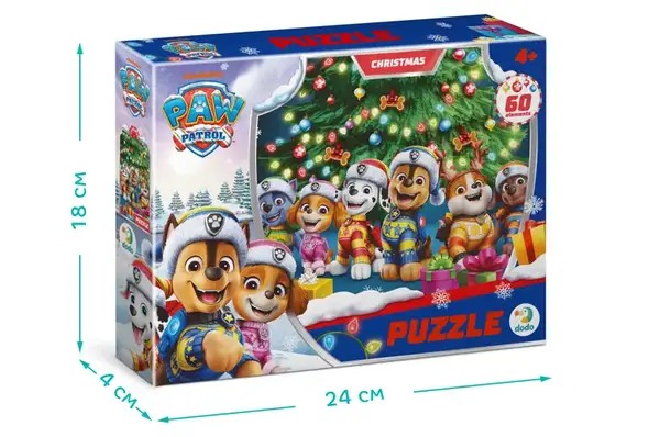 Пазли - 60 елм. - 200697 "Щенячий патруль. Готові до святкового дійства" DoDo купити недорого в Україні, фото 2