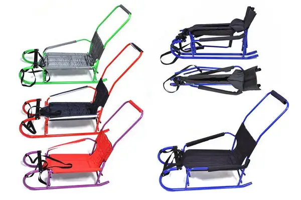 Санки трансформер складні з ручкою купити недорого в Україні, фото 3