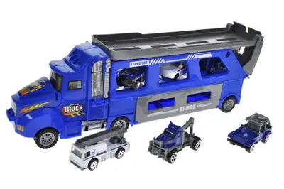 Автовоз з машинками LH516 в коробці YG Toys купити