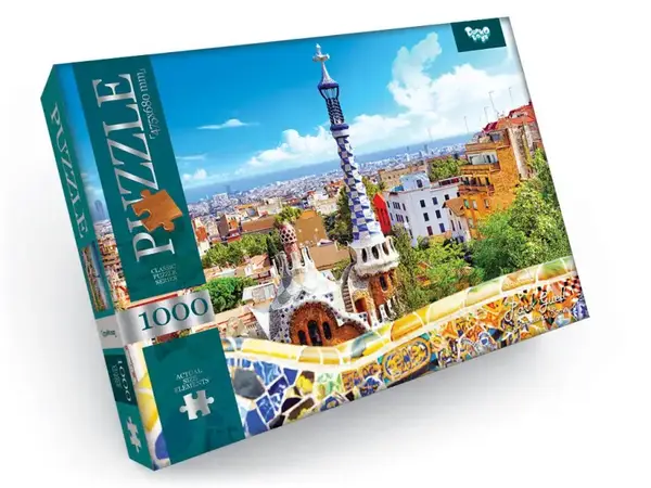 Пазли - 1000 елм. - С1000-09-01,02,03...10 серія 9 DANKO купити недорого в Україні, фото 9