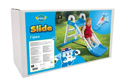 Гірка мала QB002-301 "Робокар Полі" 140 см qbee купити