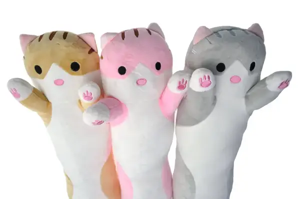 М`яка іграшка-подушка "Кіт-Батон" в асортименті 70 см купити недорого в Україні, фото 6