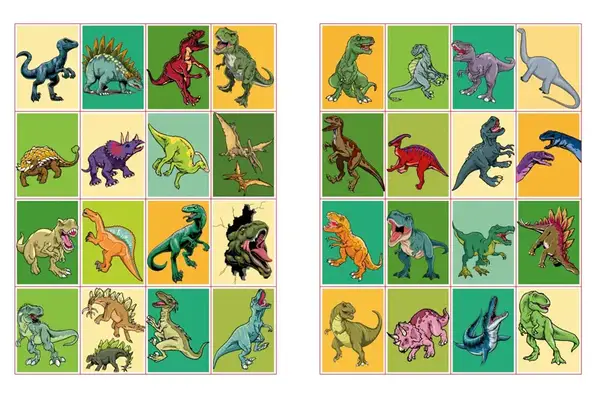 Розмальовка зі стікерами CB25 "Світ хижих динозаврів" Ideyka купити недорого в Україні, фото 3