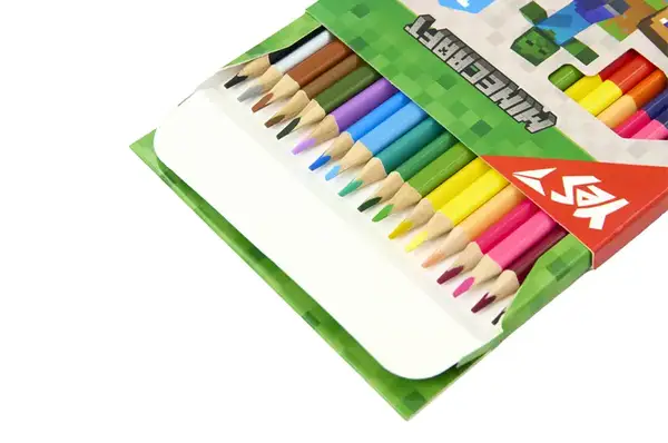 Олівці кольорові Yes 18 шт/36 кол. "Minecraft" 290768 купити недорого в Україні, фото 3