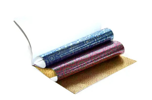 Набір кольорового паперу "Металізовані візерунки" Преміум А4 8 аркушів КПМВ-А4-8 купити недорого в Україні, фото 3