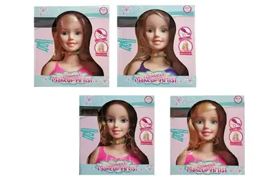 Голова для зачісок 448/438 мікс 4 види короб. 19*20*9см купити